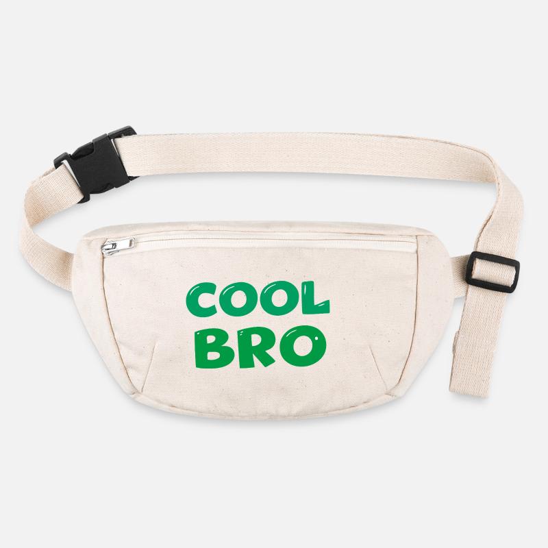 Bold Green Bro Stanley/Stella recycled Hip Bag 