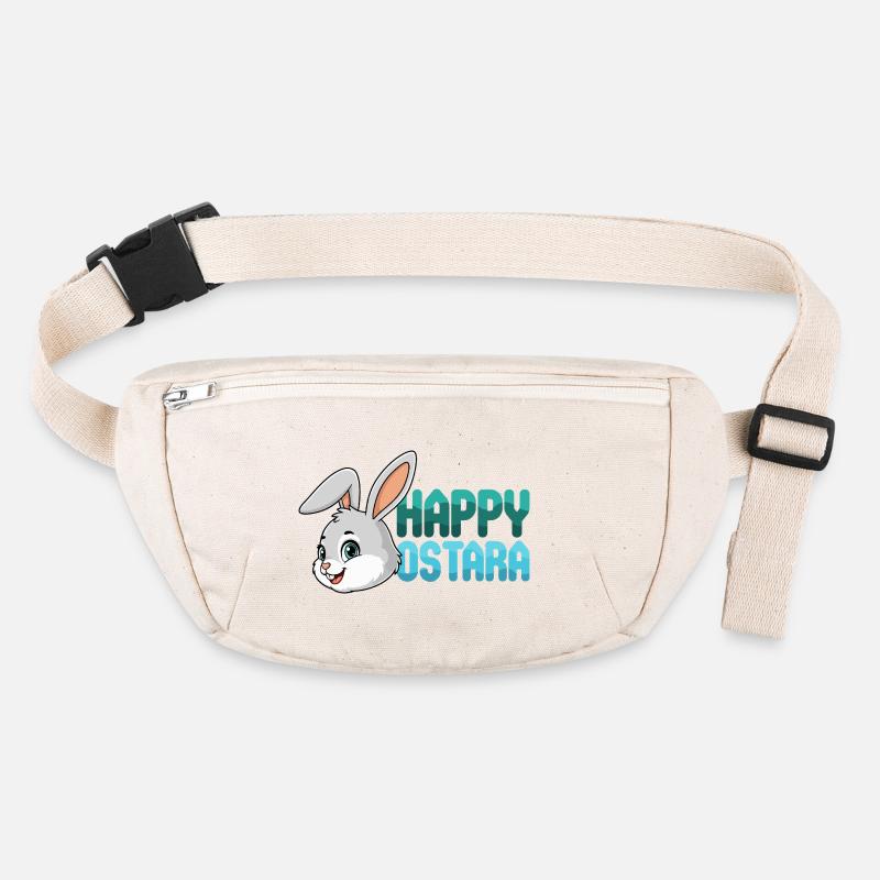 Happy Ostara Rabbit Bunny Easter Ostara Spring Stanley/Stella recycled Hip Bag 
