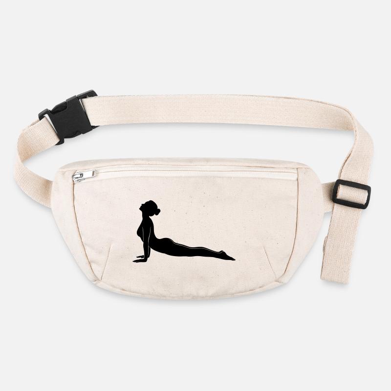 Cobra Yoga Pose Silhouette Stanley/Stella recycelte Gürteltasche