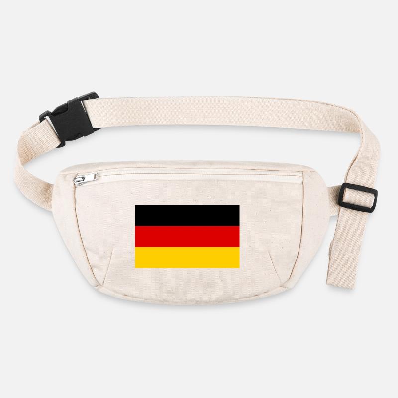 drapeau Allemagne Sac banane recyclé Stanley/Stella