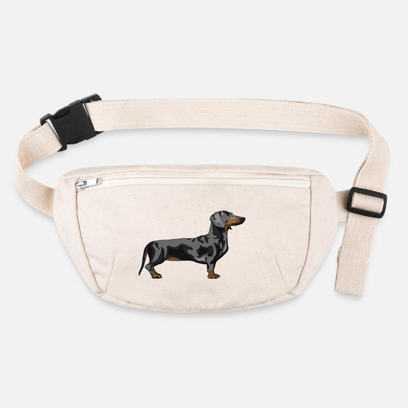 dachshund Stanley/Stella recycled Hip Bag 