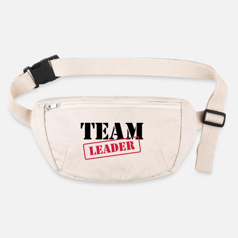 [ Team Leader ] - Stanley/Stella recycelte Gürteltasche - Naturweiß