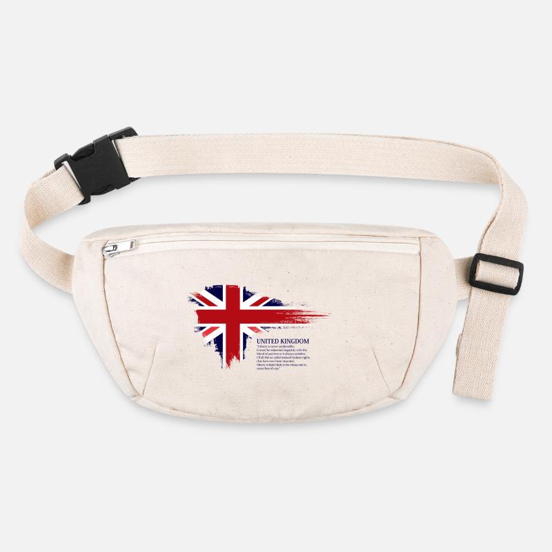 Coup de pinceau du drapeau Union Jack Sac banane recyclé Stanley/Stella