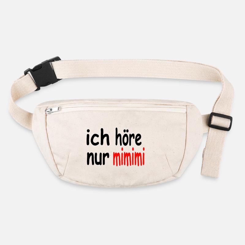 ich höre nur mimimi Stanley/Stella recycelte Gürteltasche