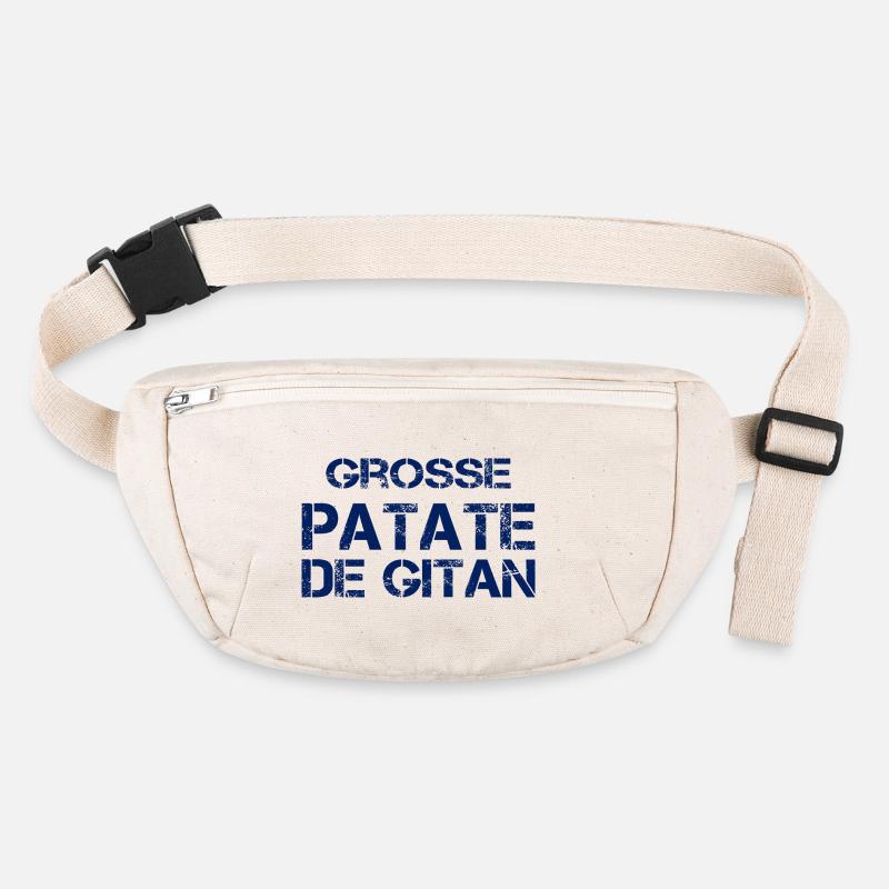 Grosse Patate de Gitan (bleu) Sac banane recyclé Stanley/Stella