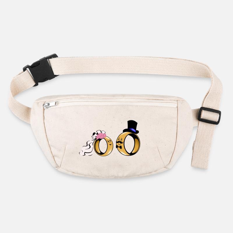 Duo de bagues de mariée Amour Sac banane recyclé Stanley/Stella