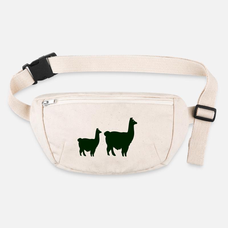 lama silhouette Stanley/Stella recycelte Gürteltasche
