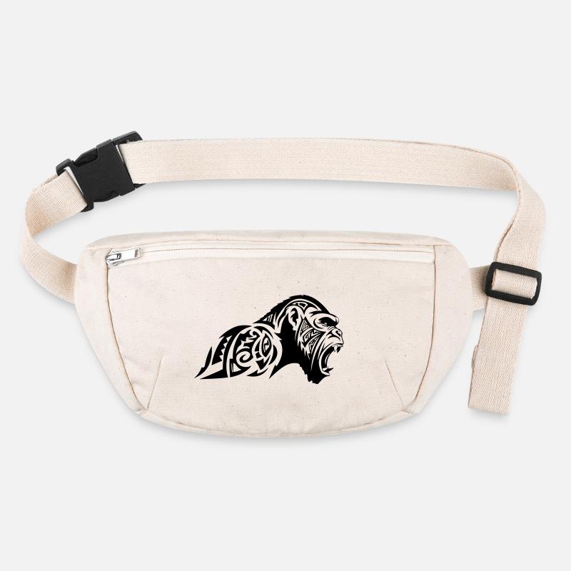 Gorilla Beast Tribal Stanley/Stella recycled Hip Bag 