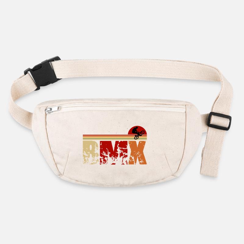 Retro BMX Design – Klassisch & Stylisch Stanley/Stella recycelte Gürteltasche