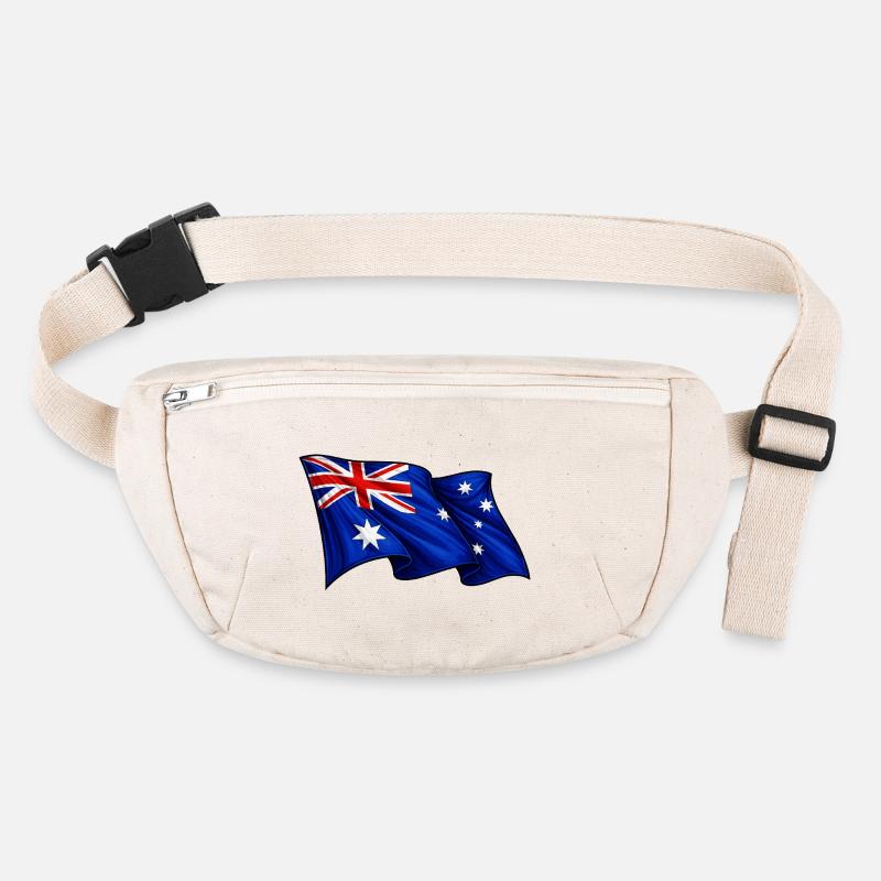 Drapeau australien Australie Sac banane recyclé Stanley/Stella