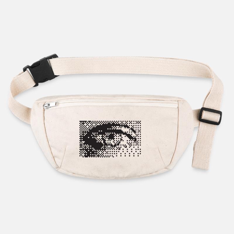 Midnight Pixel Eye Pattern Stanley/Stella recycled Hip Bag 