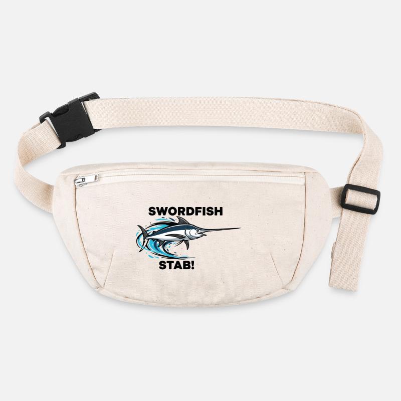 Swordfish Stab Sword Sea Swordfish Stanley/Stella recycled Hip Bag 