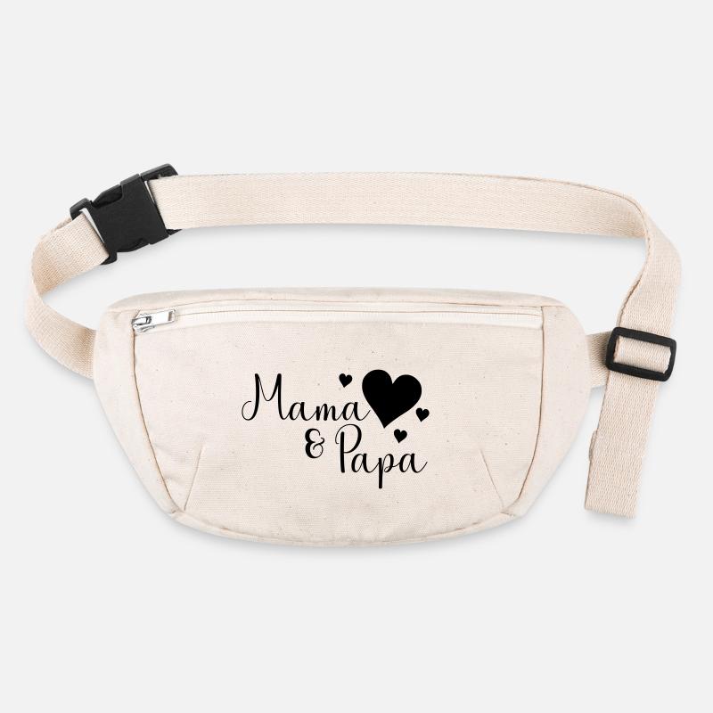 Mama und Papa Stanley/Stella recycelte Gürteltasche