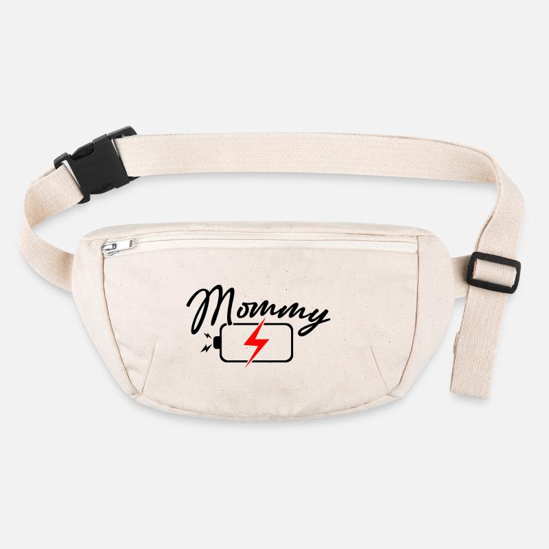 Purpurrotes Blitz-Emblem Stanley/Stella recycelte Gürteltasche