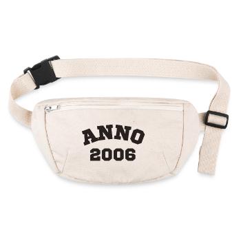 Anno 2006 Birthday Year of birth - Stanley/Stella recycled Hip Bag  - natural - Front