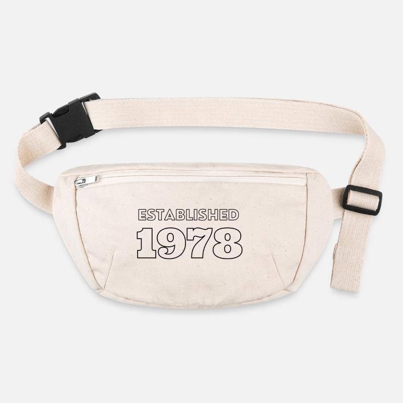 Fondée en 1978 - Célébrez votre année de naissance Sac banane recyclé Stanley/Stella