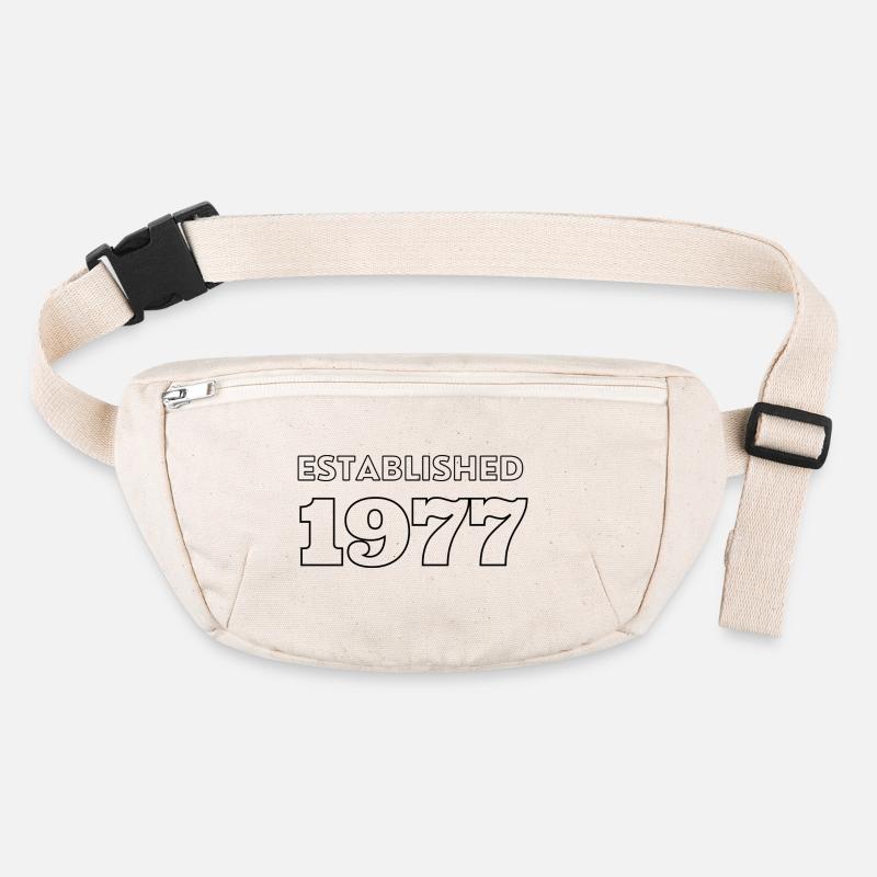 Established 1977 - Feier dein Geburtsjahr Stanley/Stella recycelte Gürteltasche