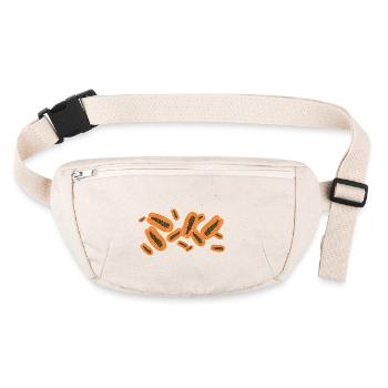 Le parfum des papayes - Sac banane recyclé Stanley/Stella - blanc naturel - Devant