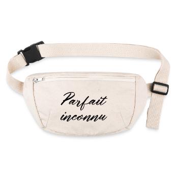 Mode Paris Glamour « Parfait Inconnu » - Sac banane recyclé Stanley/Stella - blanc naturel - Devant
