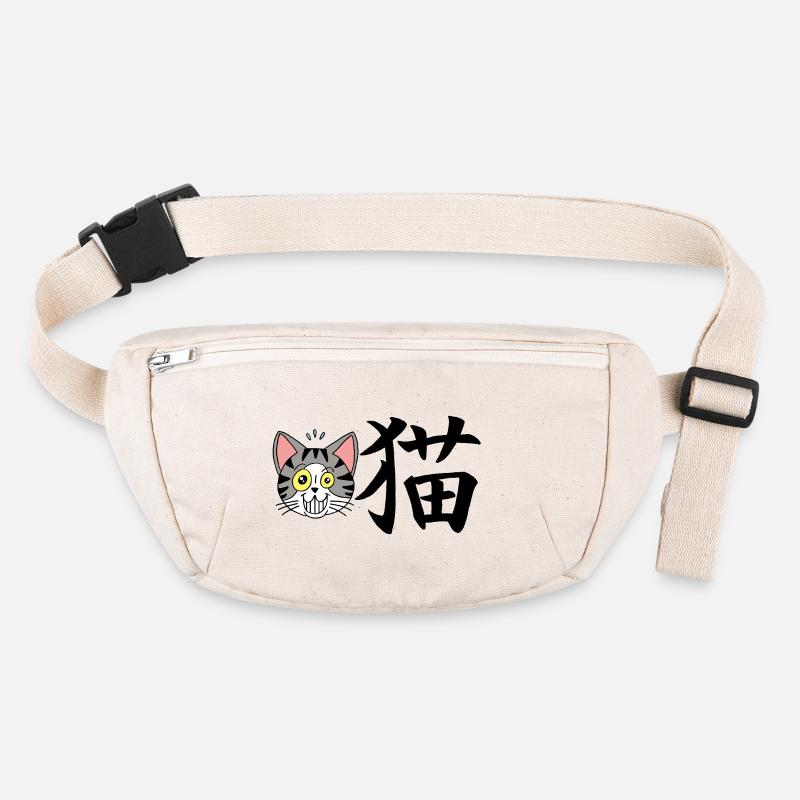 Manga Katze Stanley/Stella recycelte Gürteltasche