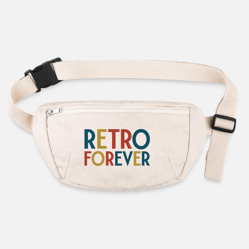 Retro für immer Stanley/Stella recycelte Gürteltasche