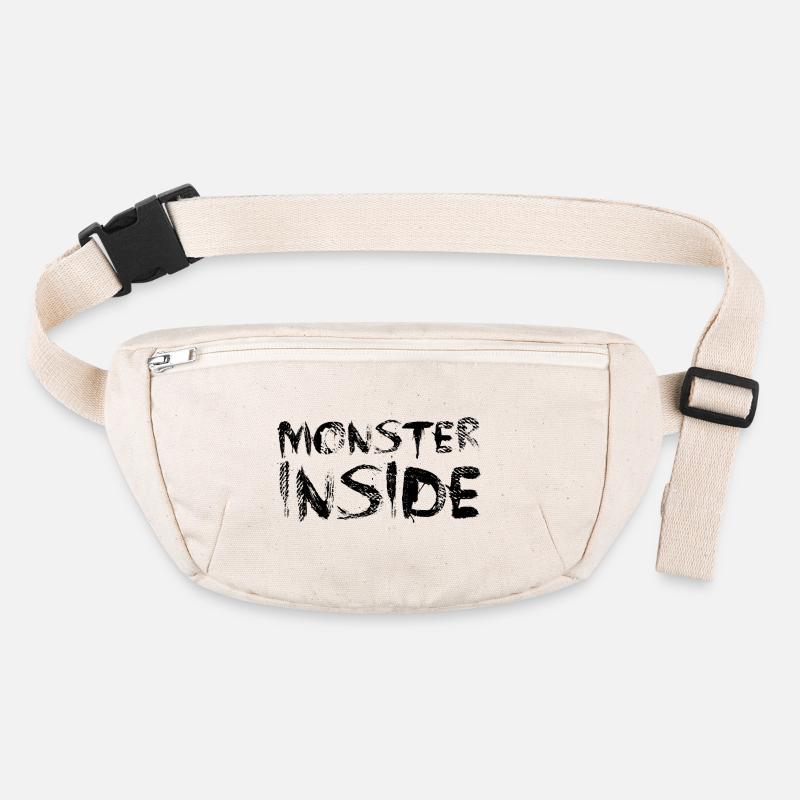 Monster Inside Stanley/Stella recycled Hip Bag 