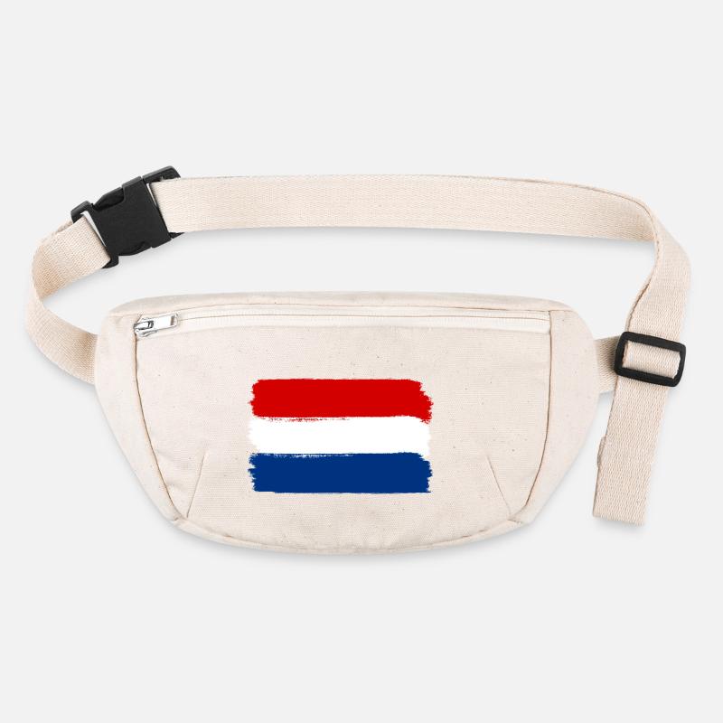 Holland flag used look Stanley/Stella recycled Hip Bag 