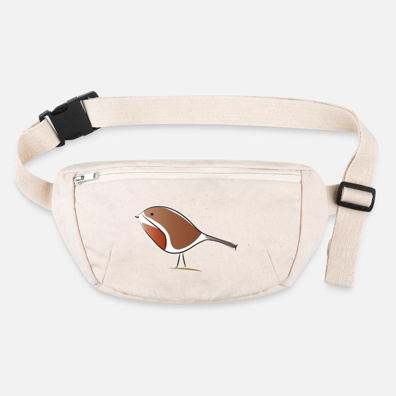 rotkehlchen bird Stanley/Stella recycelte Gürteltasche