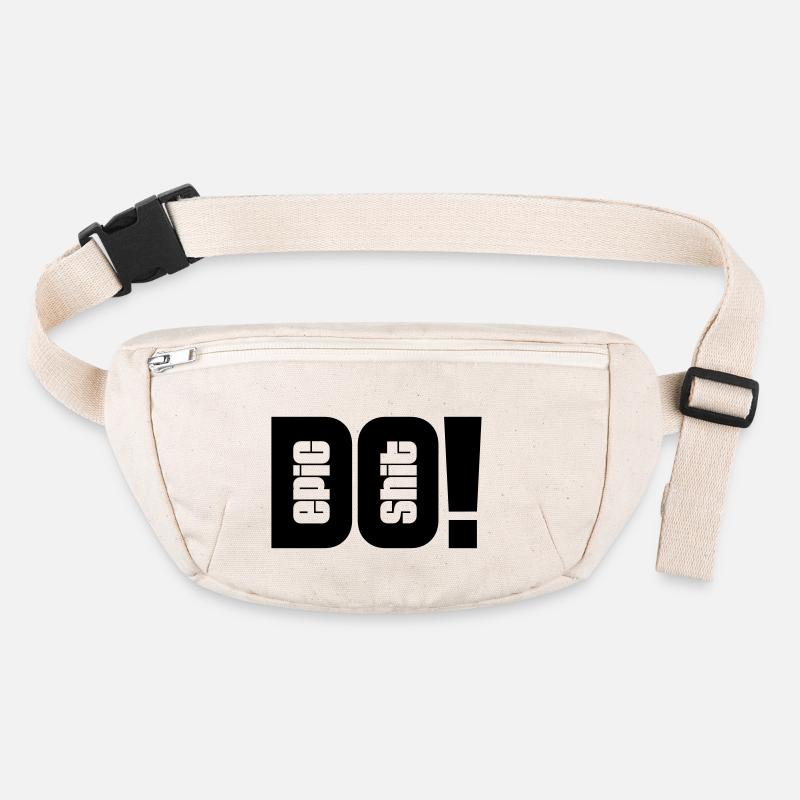 Do Epic Shit - Stanley/Stella recycled Hip Bag  - natural