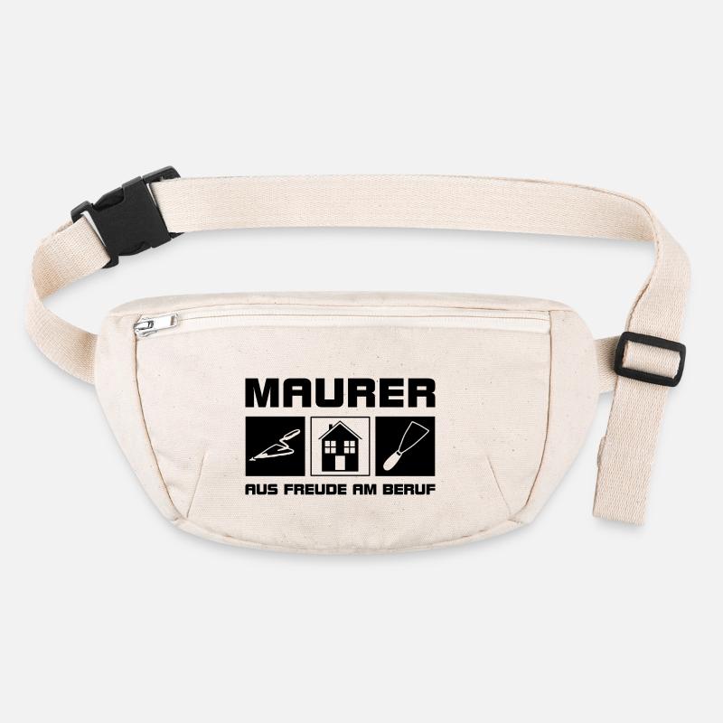 Maurer - Aus Freude am Beruf Stanley/Stella recycelte Gürteltasche