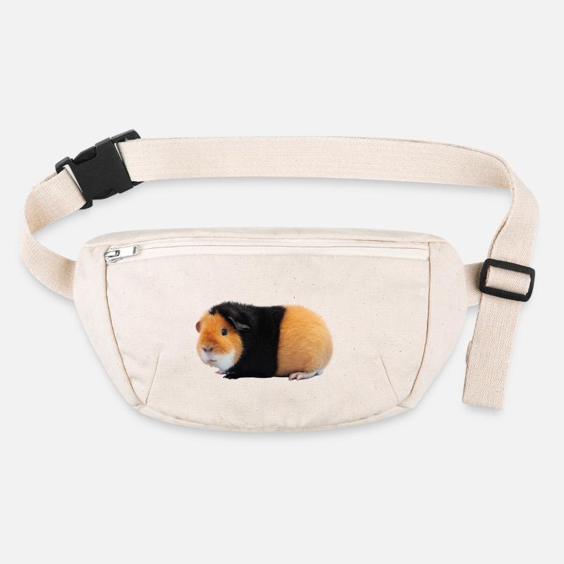 Meerschweinchen Stanley/Stella recycelte Gürteltasche