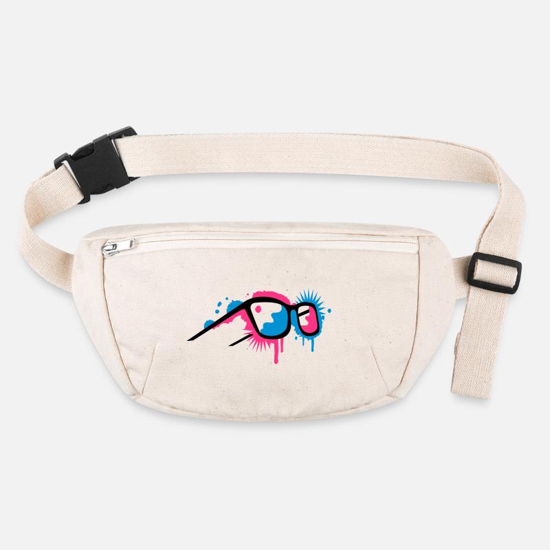 Lunettes 3D dans un style de graffiti Sac banane recyclé Stanley/Stella