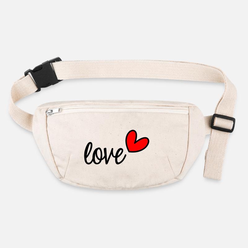 LOVE Sac banane recyclé Stanley/Stella