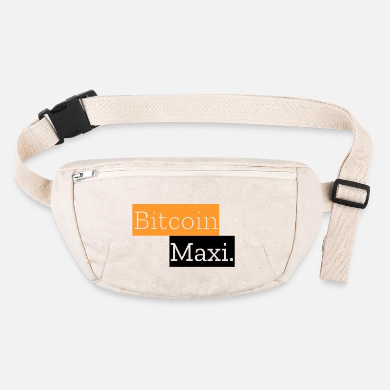 Bitcoin Maxi. Sac banane recyclé Stanley/Stella