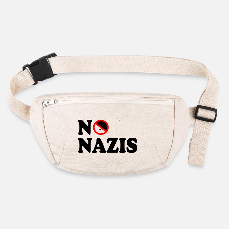 Pas de nazis Sac banane recyclé Stanley/Stella