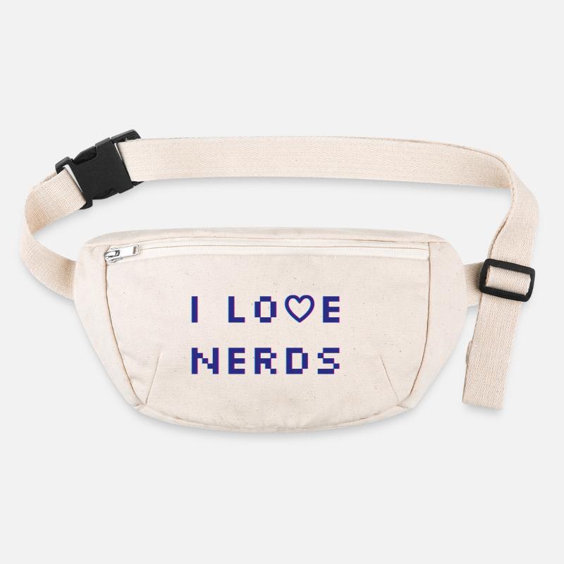 J’adore les nerds Sac banane recyclé Stanley/Stella
