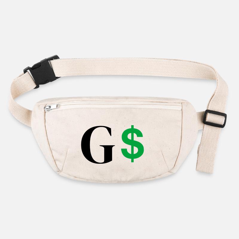 Lettre g dollar Sac banane recyclé Stanley/Stella