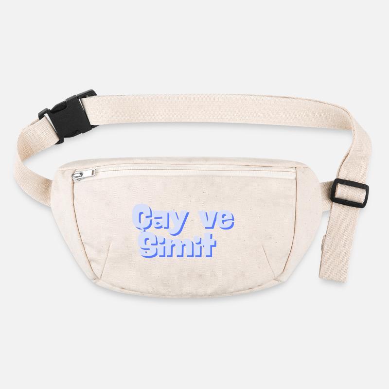 Cay et Simit - Sac banane recyclé Stanley/Stella - blanc naturel