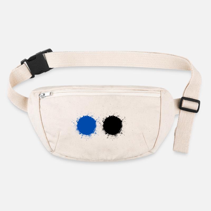 Blue and Black Stanley/Stella recycled Hip Bag 