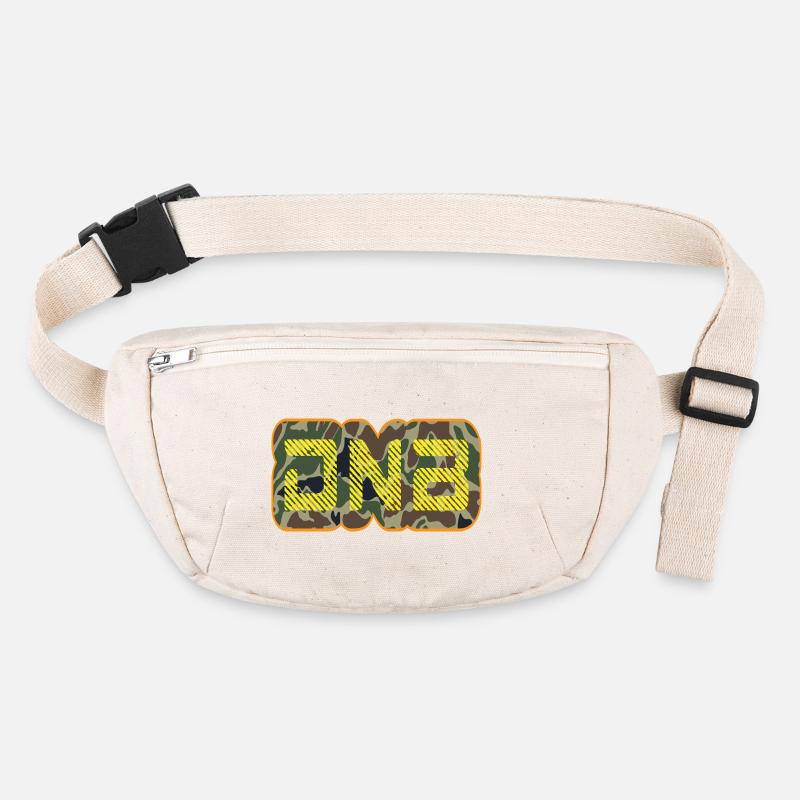 DNB Camo Glyphes Néon Sac banane recyclé Stanley/Stella