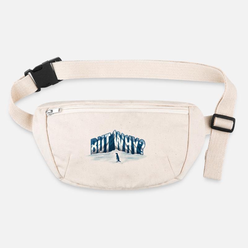 Nihilist Penguin But Why? Stanley/Stella recycled Hip Bag 