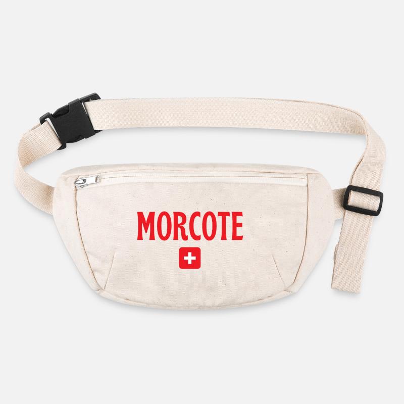 Marokkische Schweizer Flagge Stanley/Stella recycelte Gürteltasche