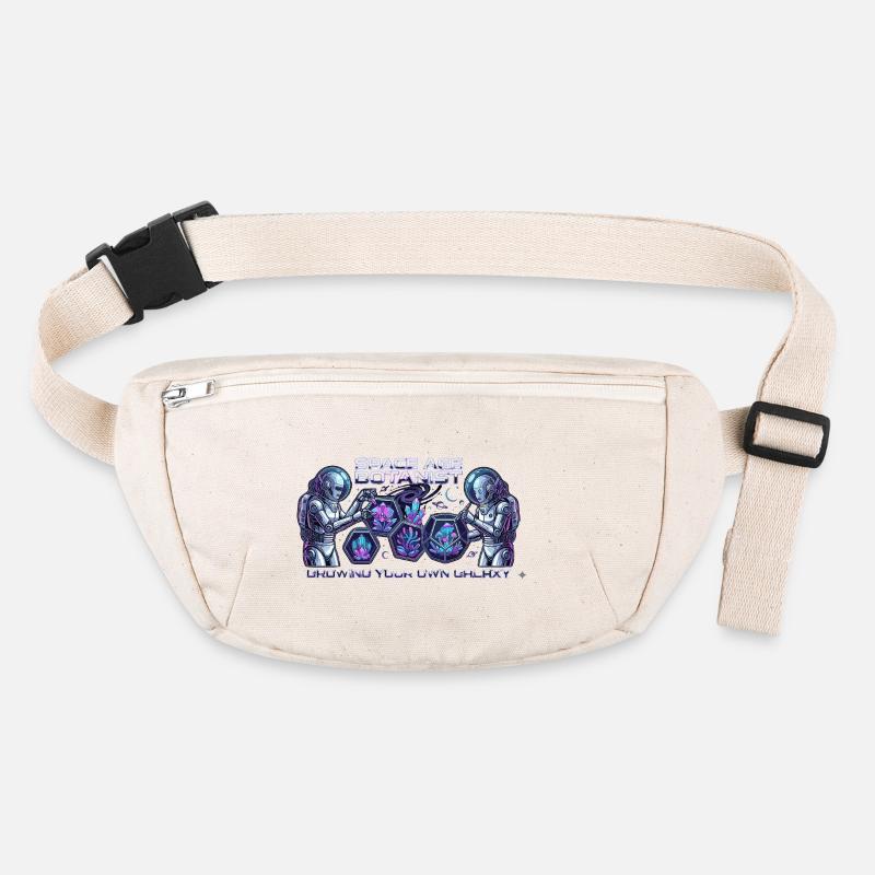 Astronaut Gardener - Neon Space Plants Aesthetic l Stanley/Stella recycled Hip Bag 