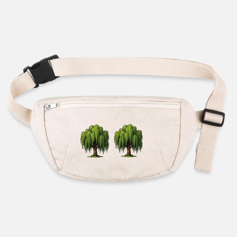 Doppel-Weidenbaumszene Stanley/Stella recycelte Gürteltasche