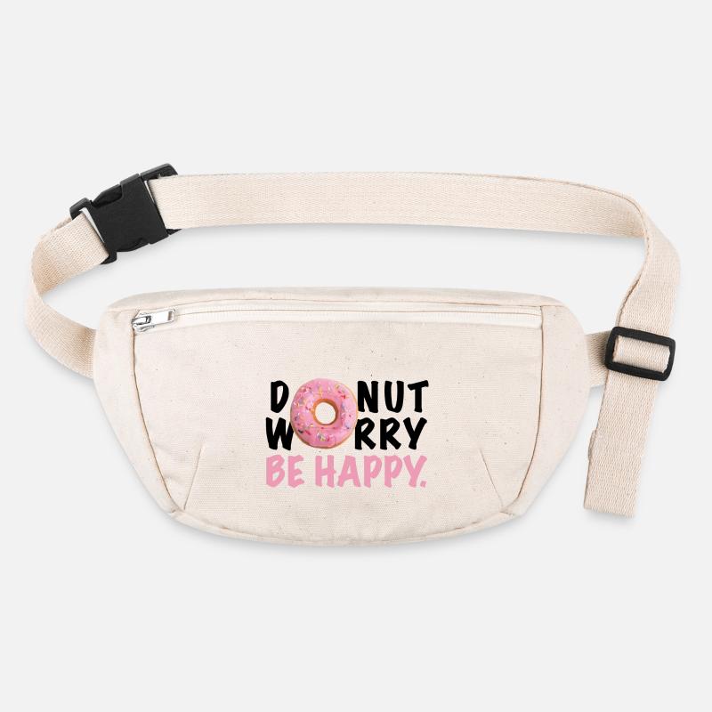 DONUT WORRY BE HAPPY Stanley/Stella recycelte Gürteltasche