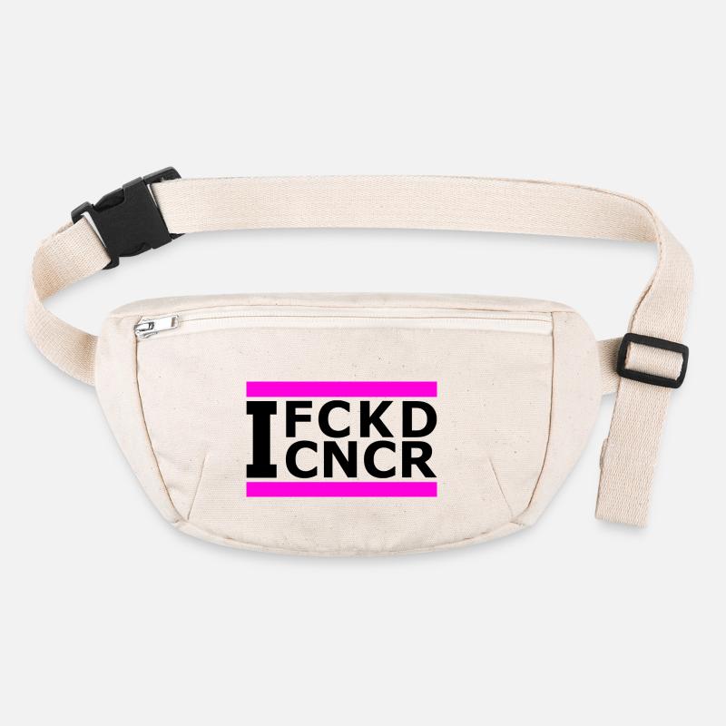 J’AI BAISÉ LE CANCER (DU SEIN) Sac banane recyclé Stanley/Stella