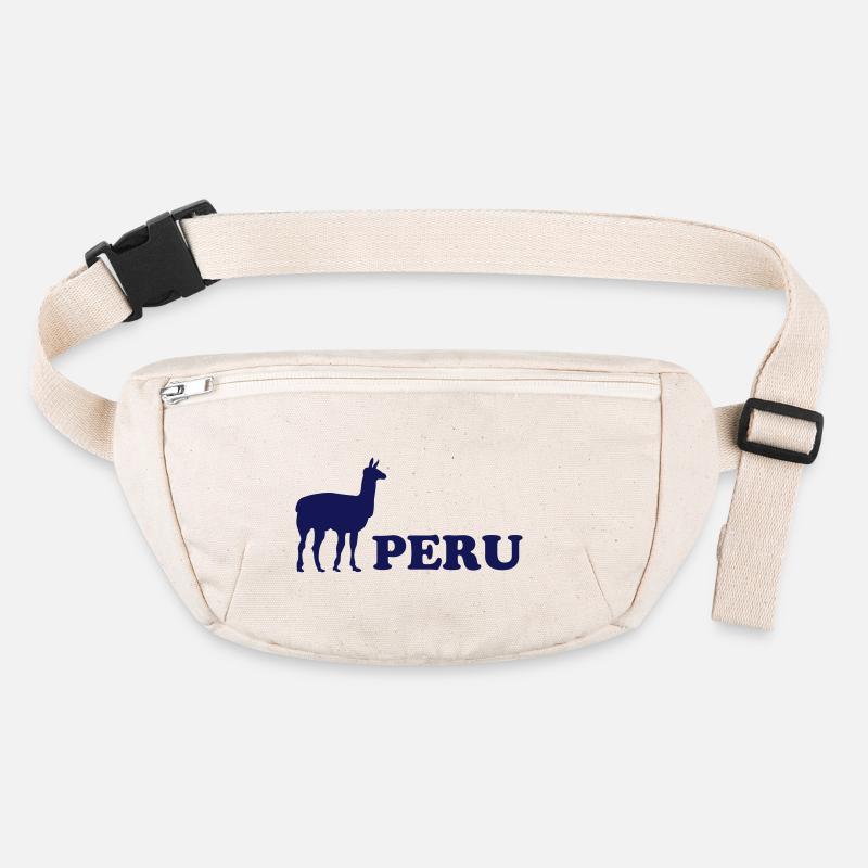 peru - lama Stanley/Stella recycelte Gürteltasche
