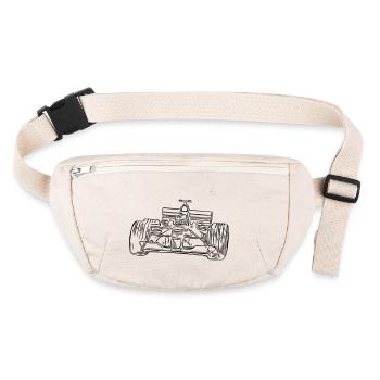 Voitures de course - Sac banane recyclé Stanley/Stella - blanc naturel - Devant
