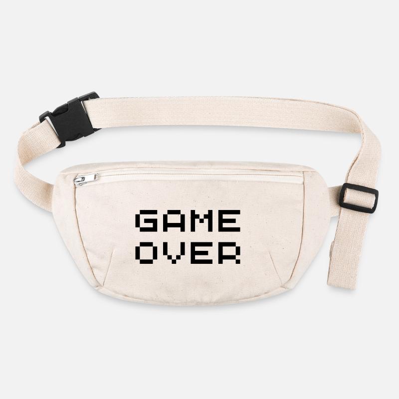 Retro game over Stanley/Stella recycled Hip Bag 