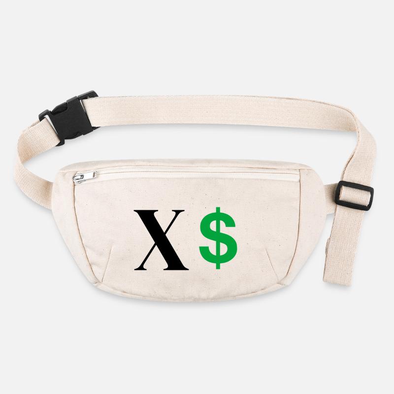 Lettre x dollar Sac banane recyclé Stanley/Stella
